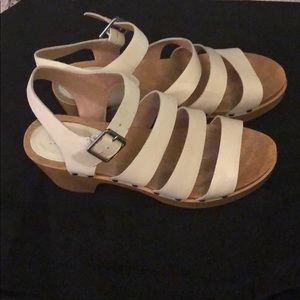 White madewell Sigred clog sandals